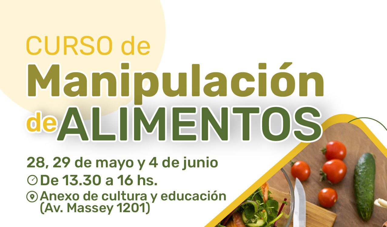 Volverá a dictarse el curso de manipulación de alimentos