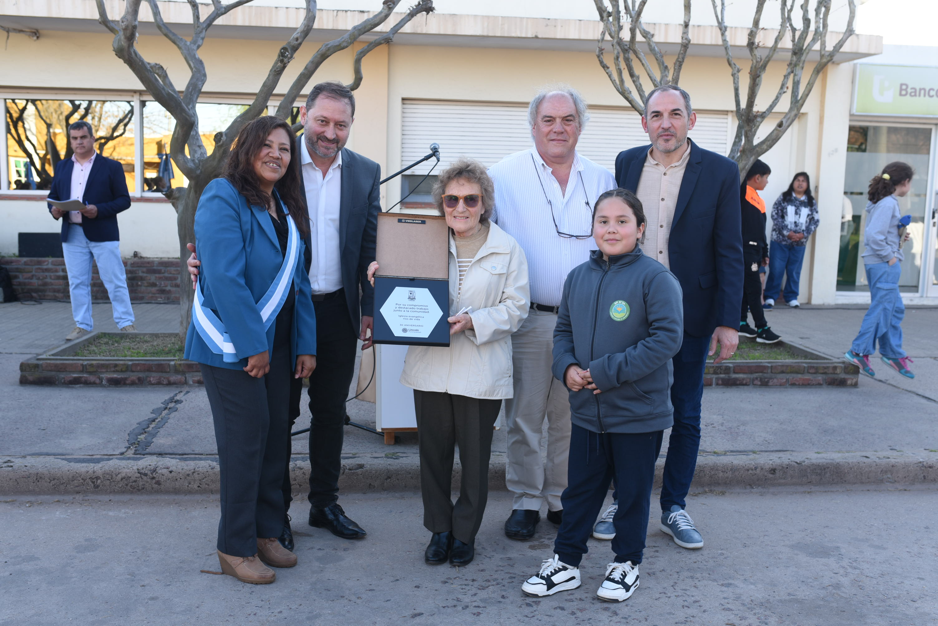 La comunidad de El Triunfo conmemoró el 116° aniversario de la localidad