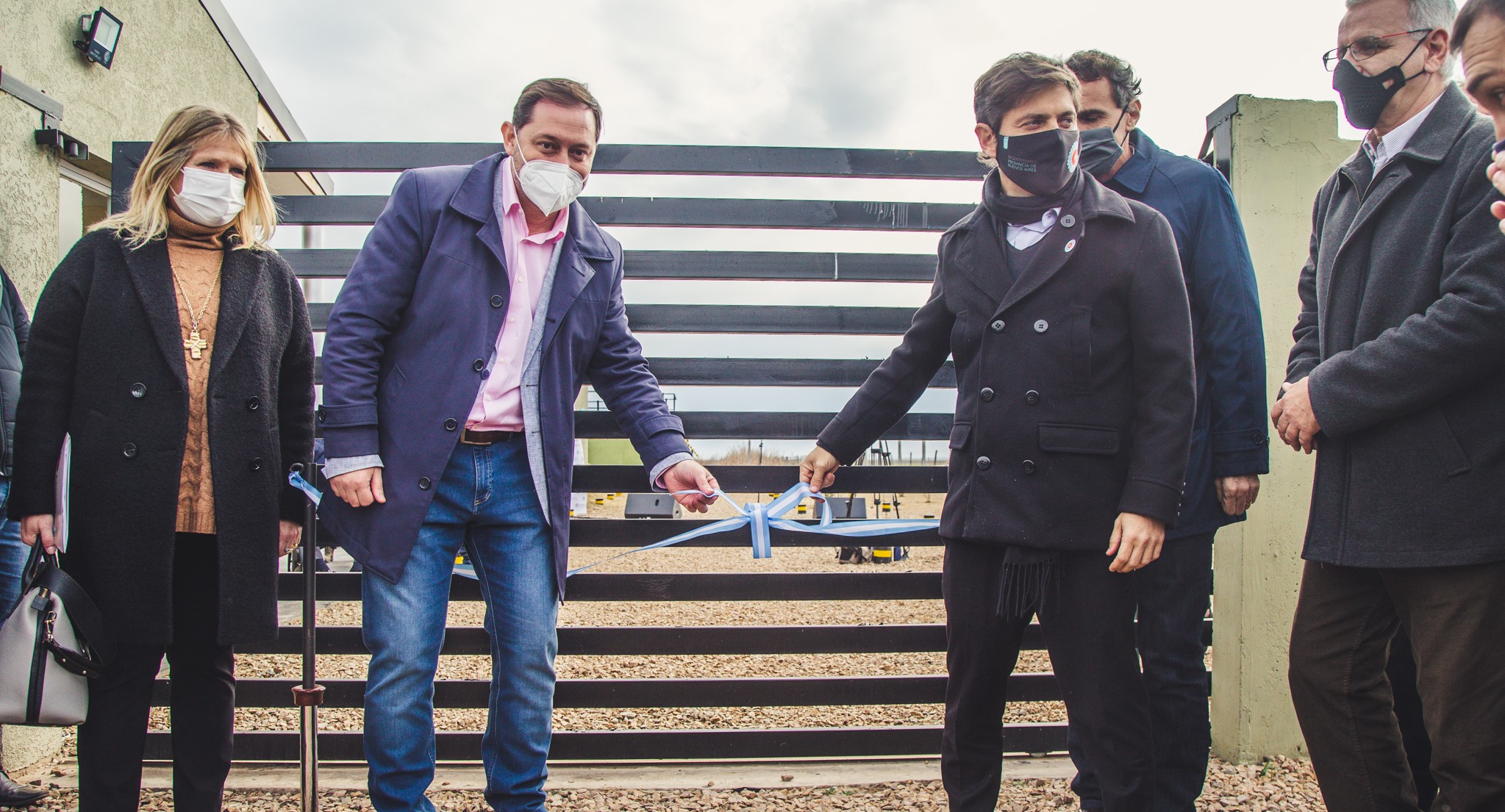 Kicillof y Serenal pusieron en marcha la Planta de Tratamiento Compacto