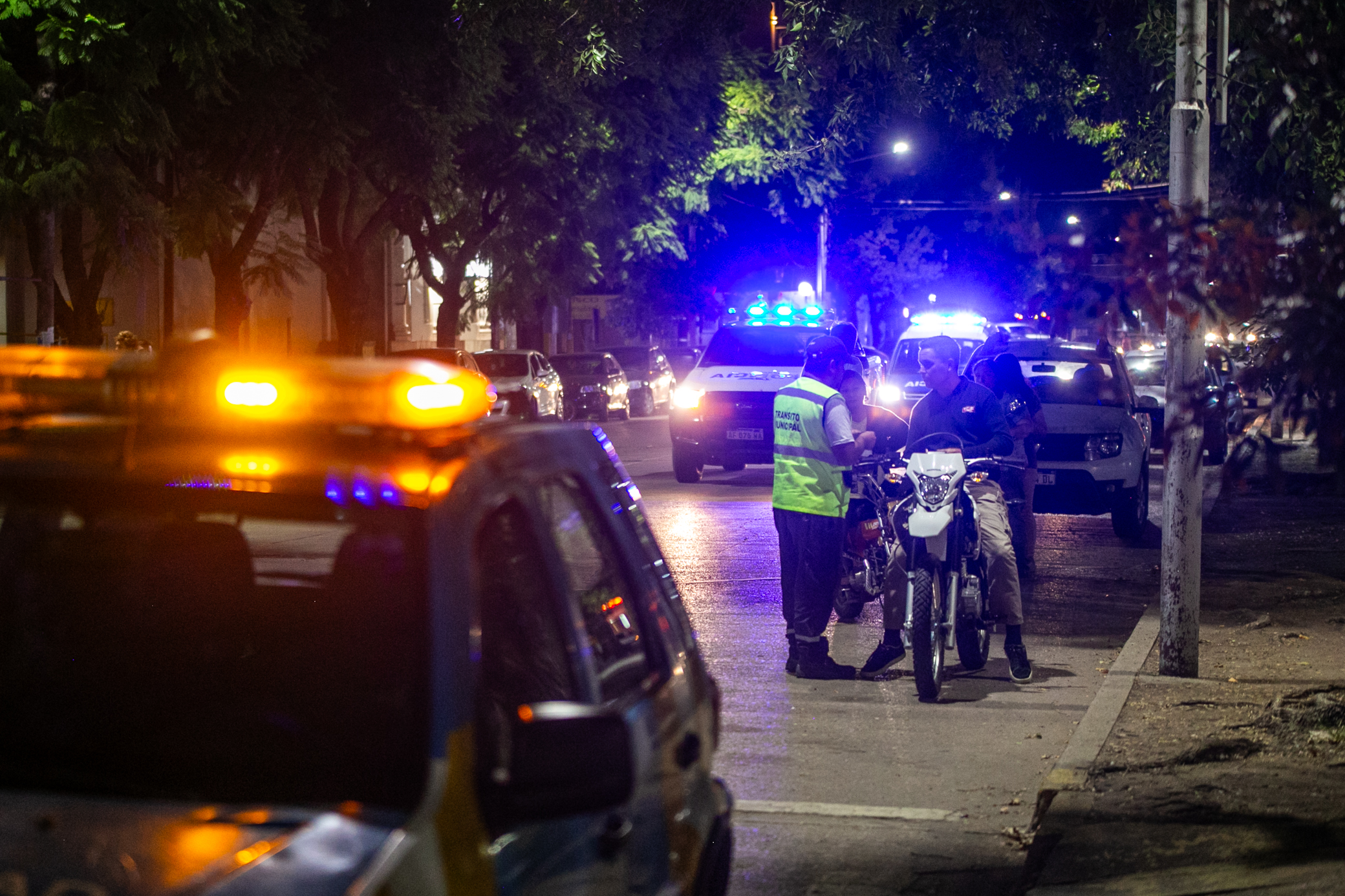 Importante operativo de tránsito en la ciudad