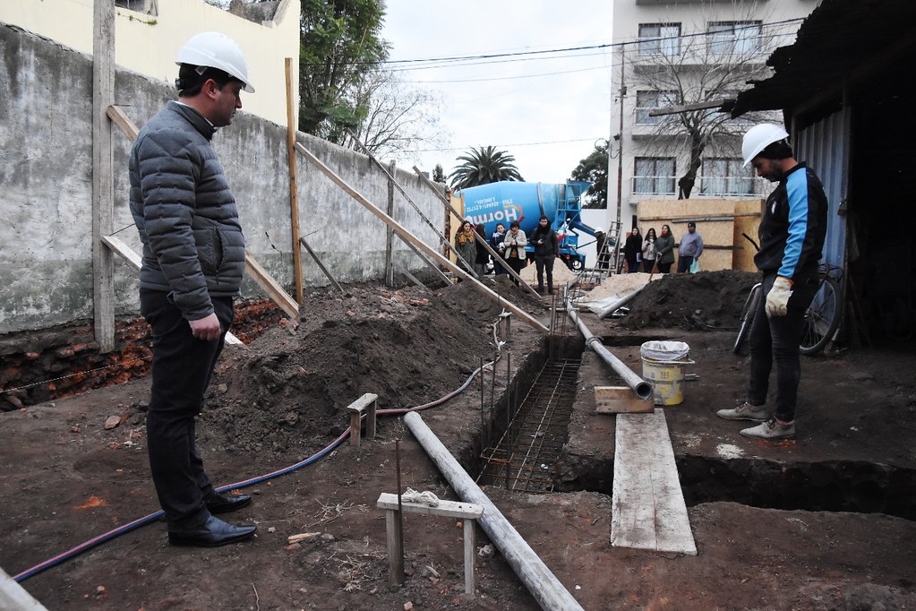 Comenzó a construirse el Centro de Día