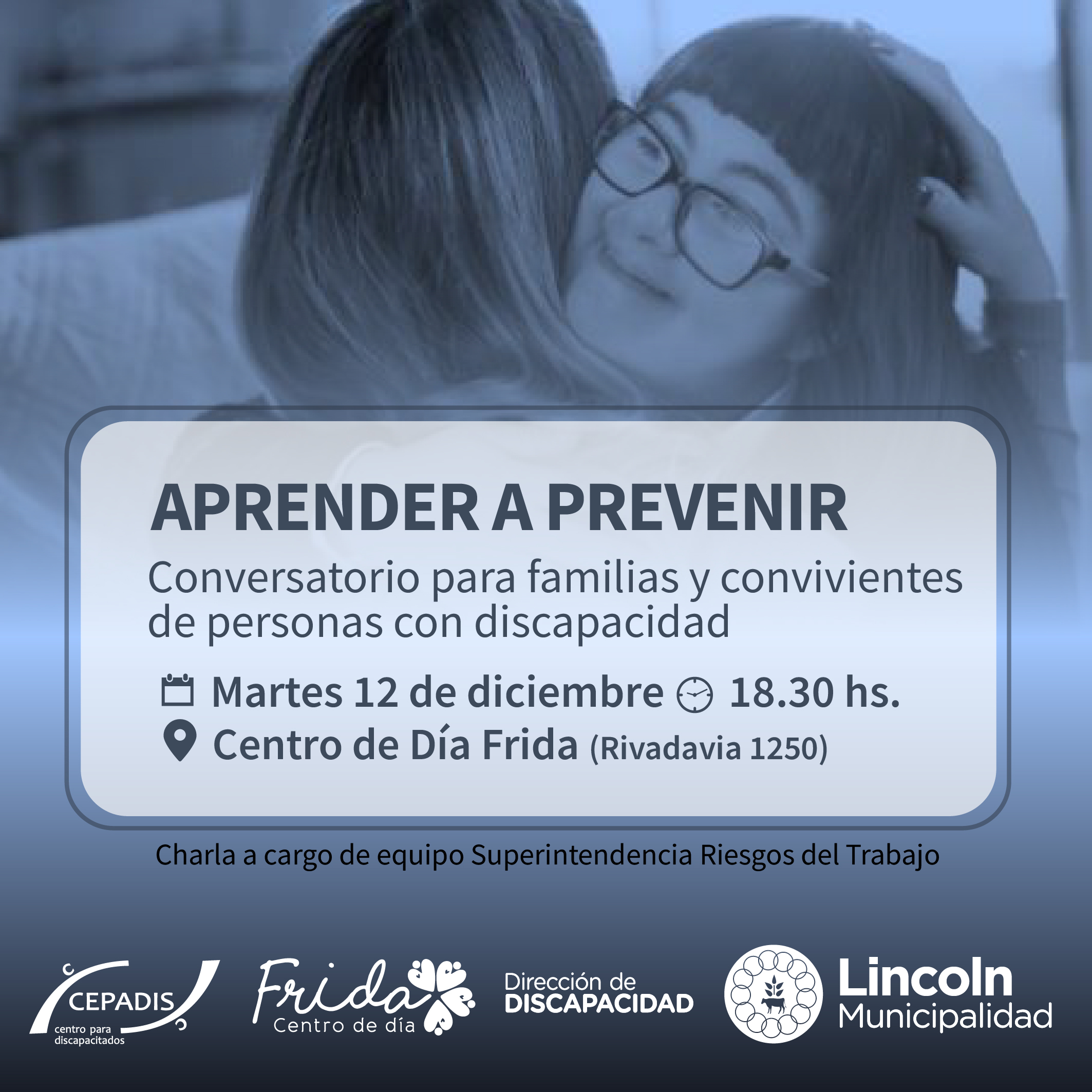 Conversatorio para familias y convivientes de personas con discapacidad