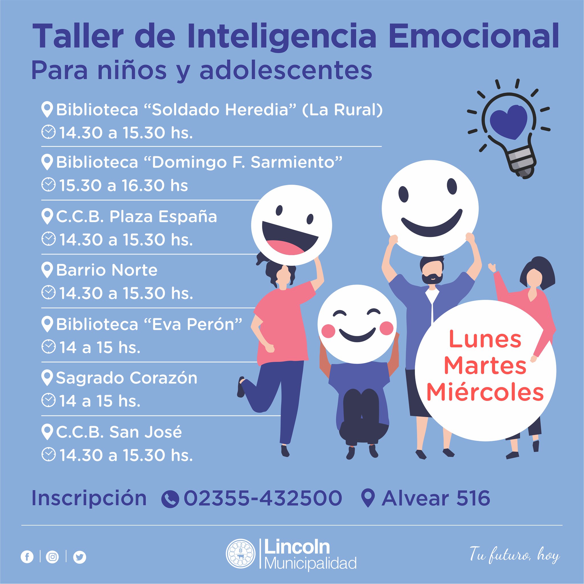 Taller de Inteligencia Emocional en las bibliotecas