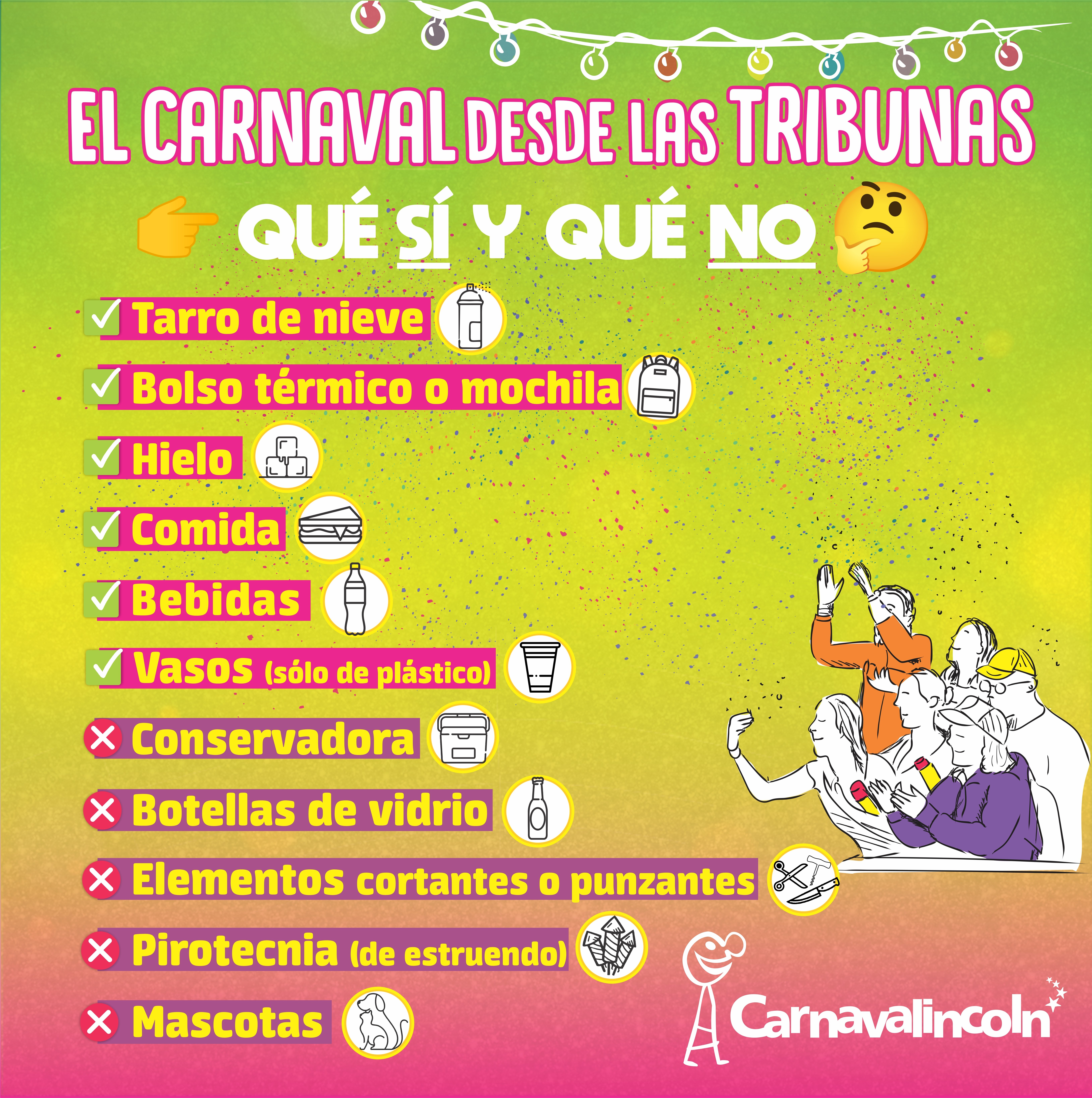 Diseñan el operativo de seguridad para el Carnavalincoln