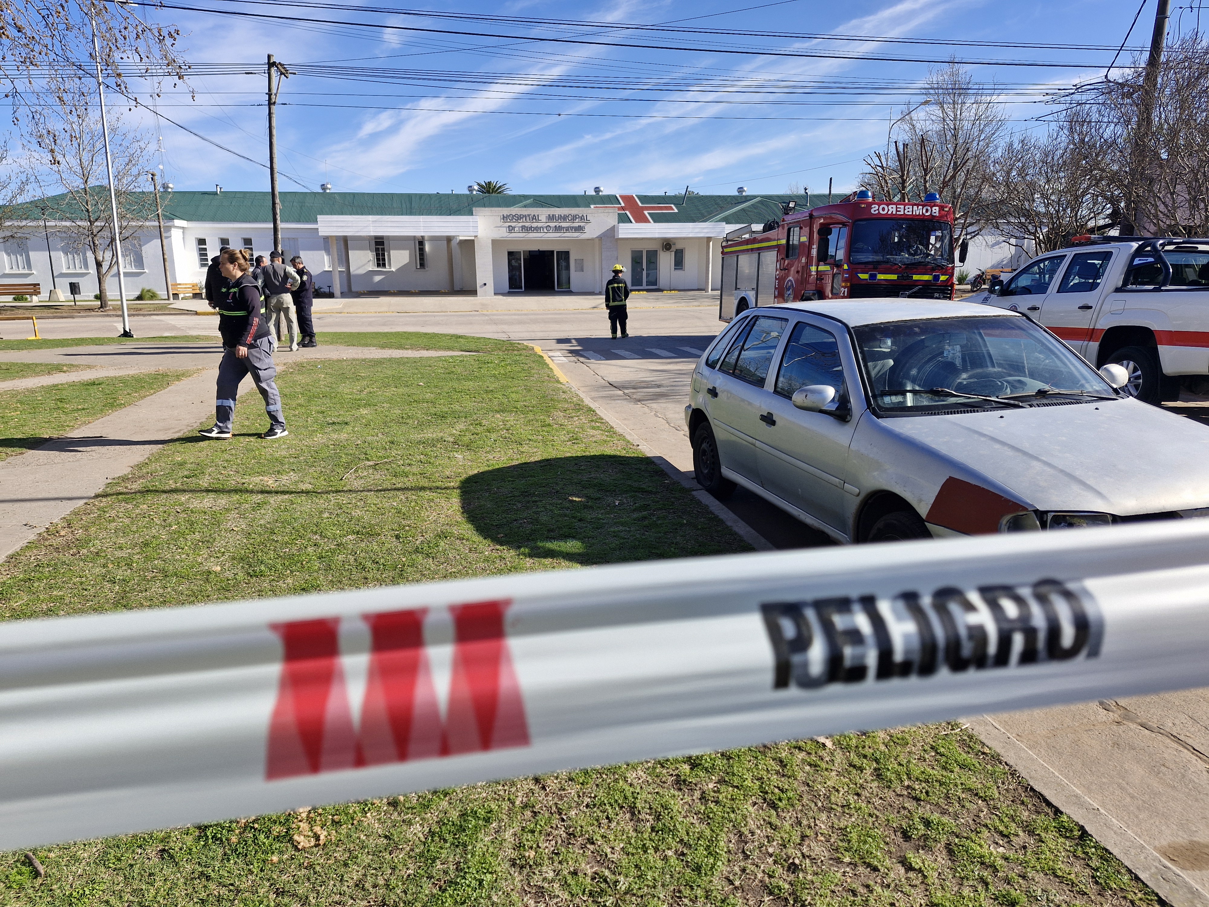 Una falsa amenaza de bomba generó la evacuación total del Hospital Municipal
