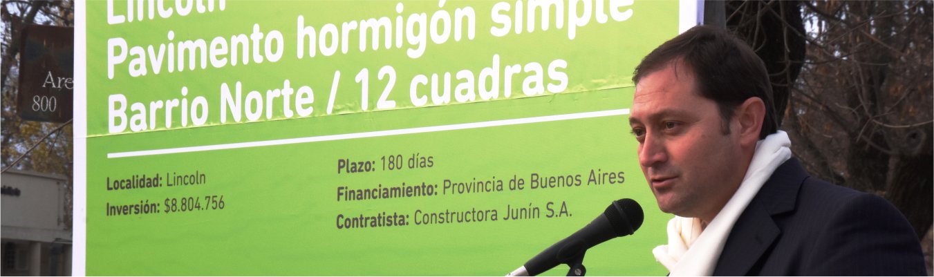 Obras de pavimentación