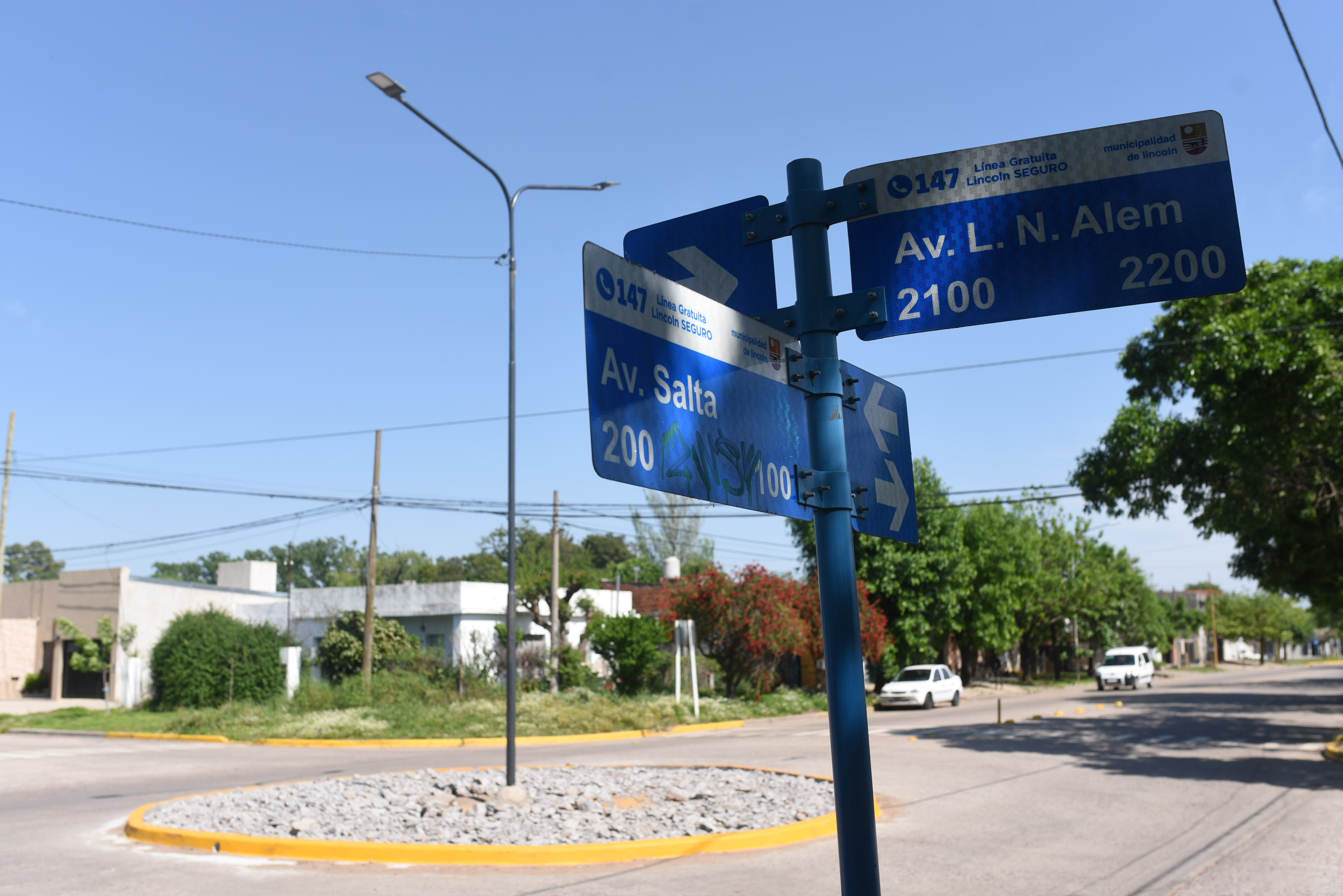 Nuevas rotondas con iluminación y cámaras de vigilancia para las avenidas de circunvalación