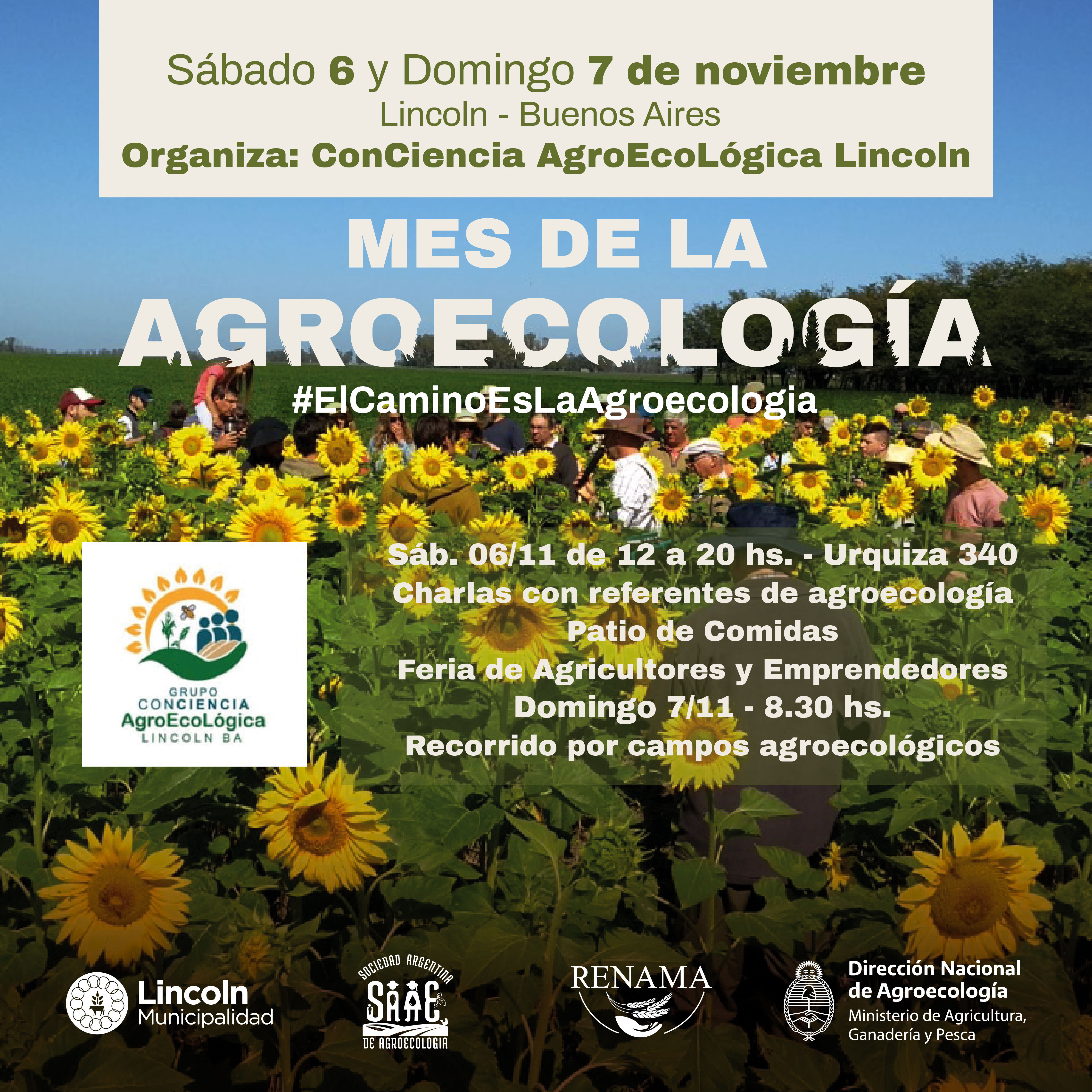 Este fin de semana, se realizarán dos jornadas en Lincoln