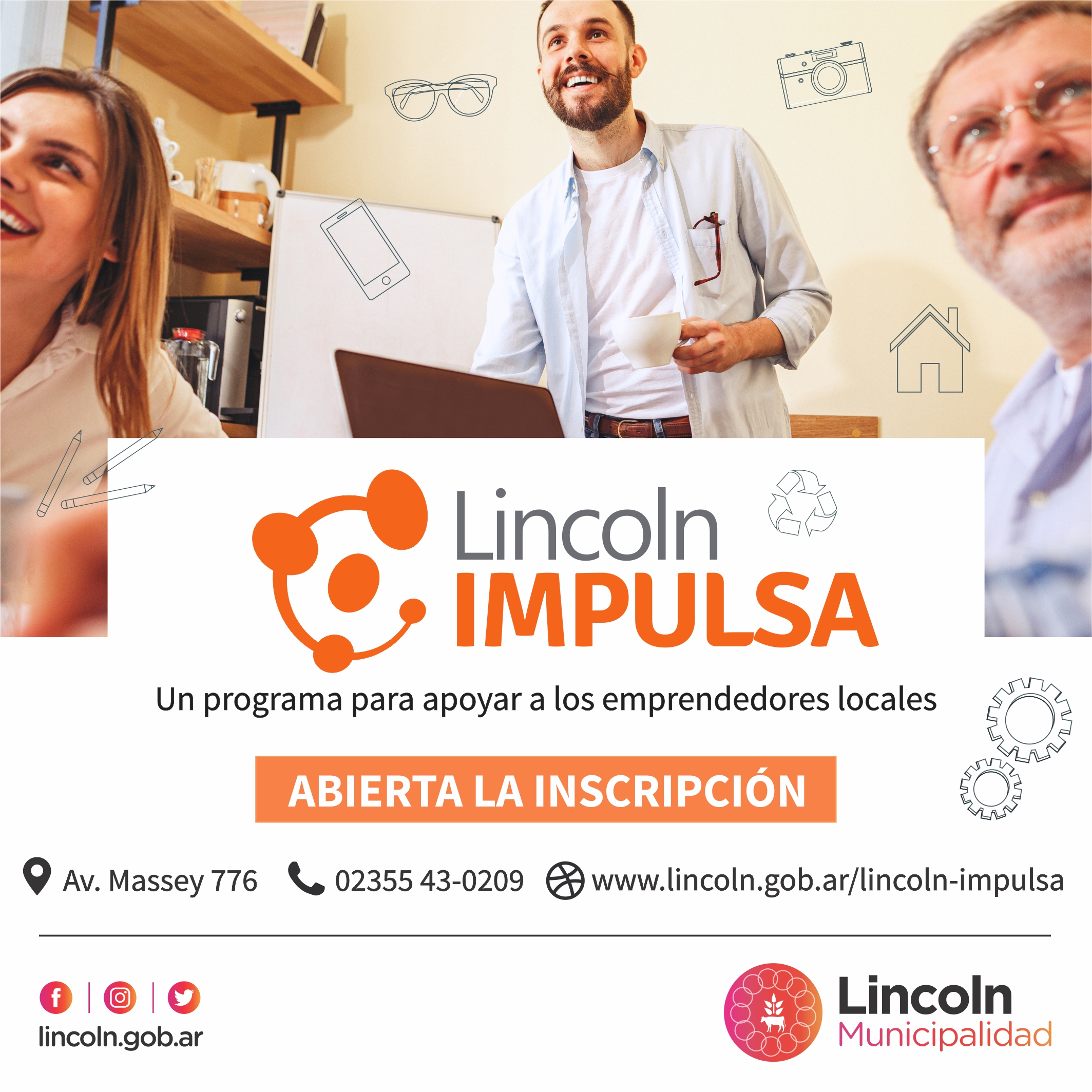 Abre la inscripción para el Programa “Lincoln Impulsa”
