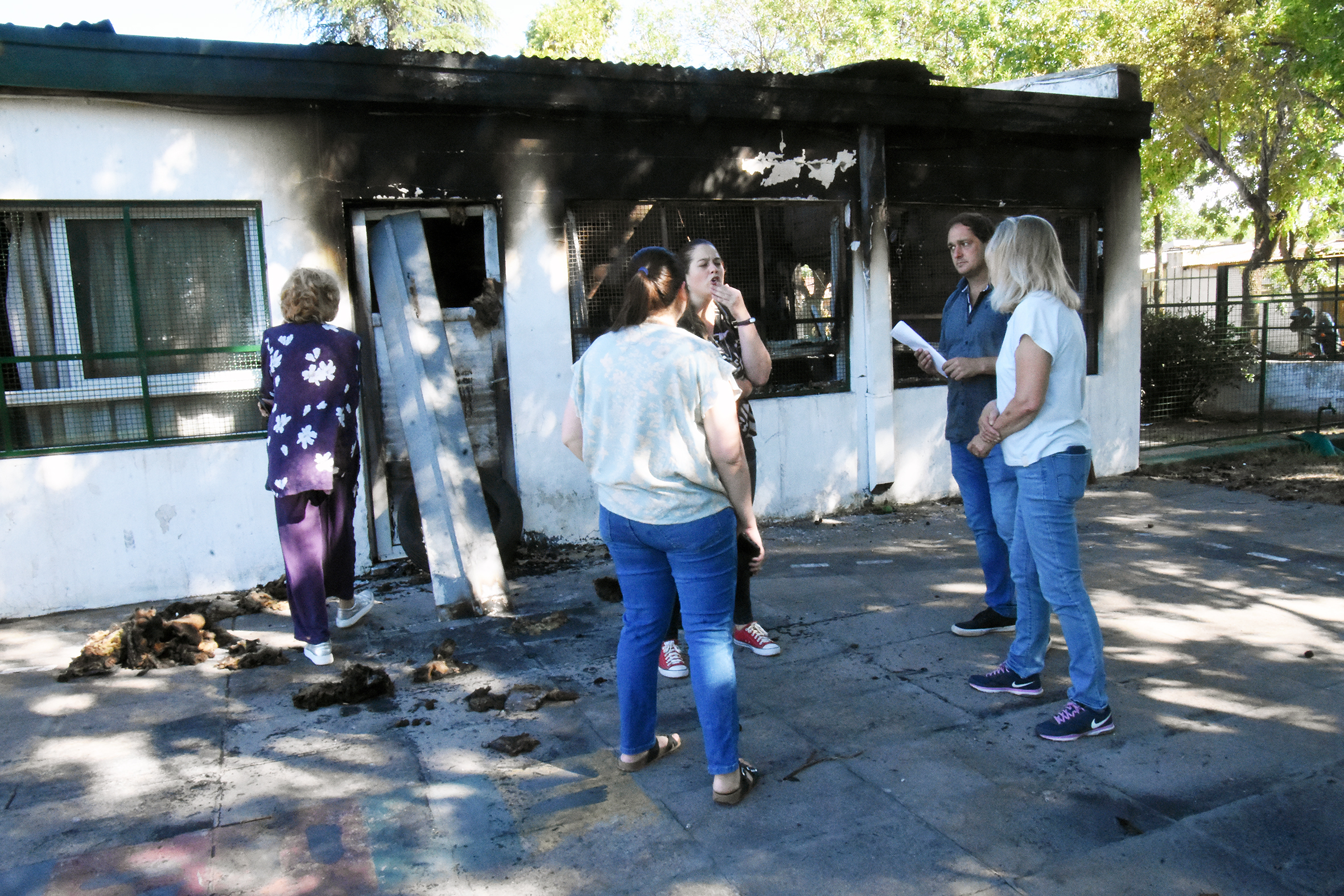 Comenzaron las tareas de limpieza y prevención en el Jardín N°912