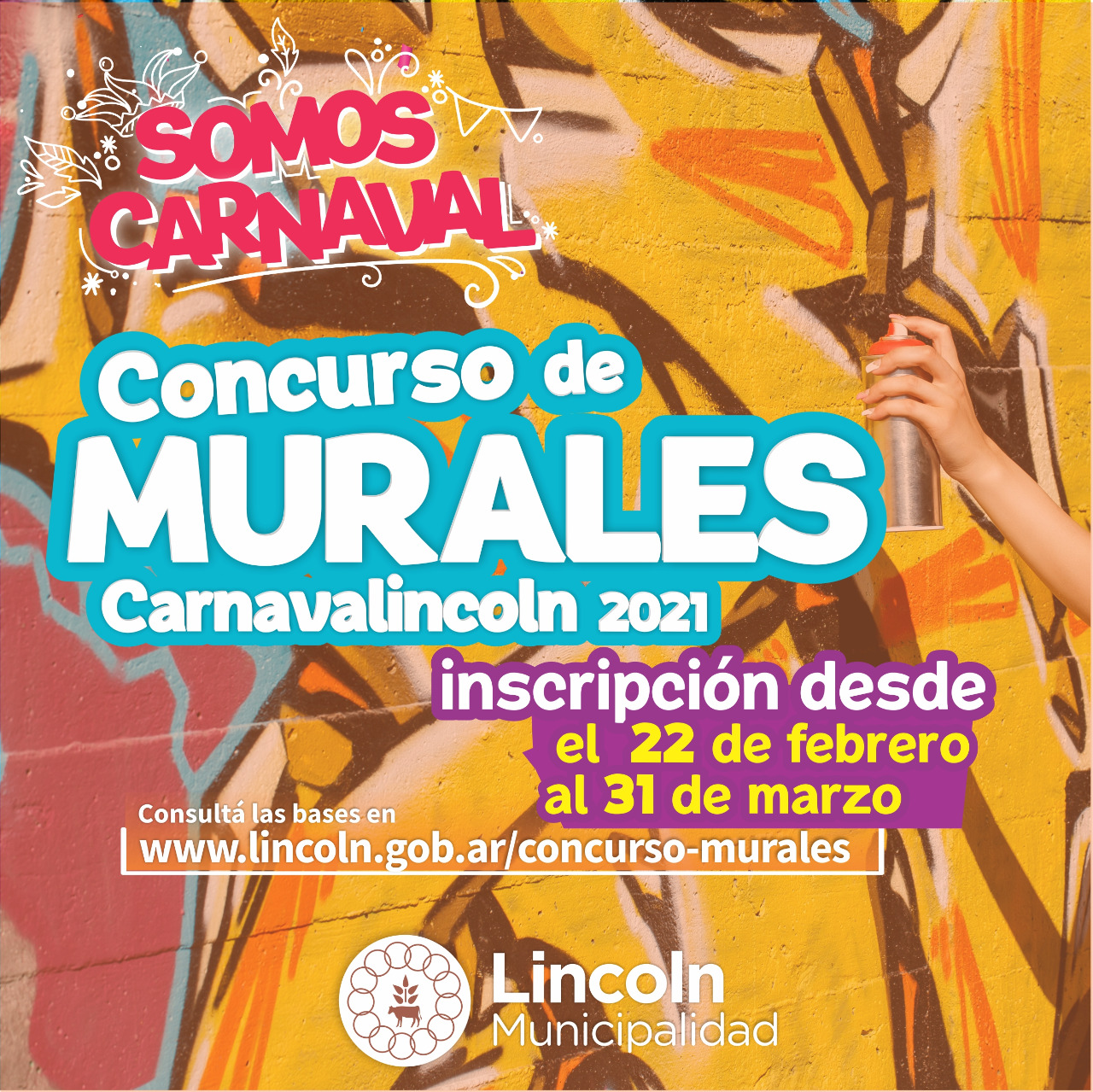 Concurso de murales “Carnavalincoln 2021”