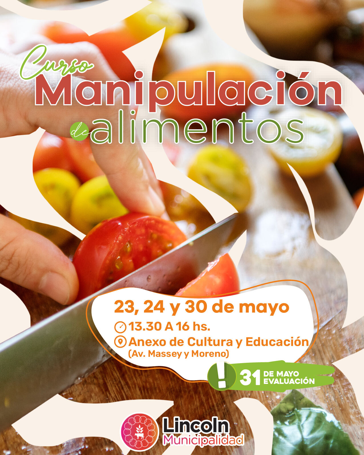 Abrió la inscripción al Curso de Manipulación de Alimentos