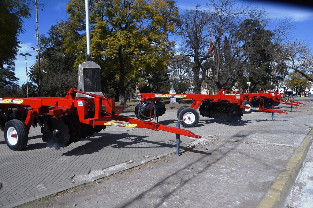 Se adquirieron 4 discos de arrastre para las delegaciones