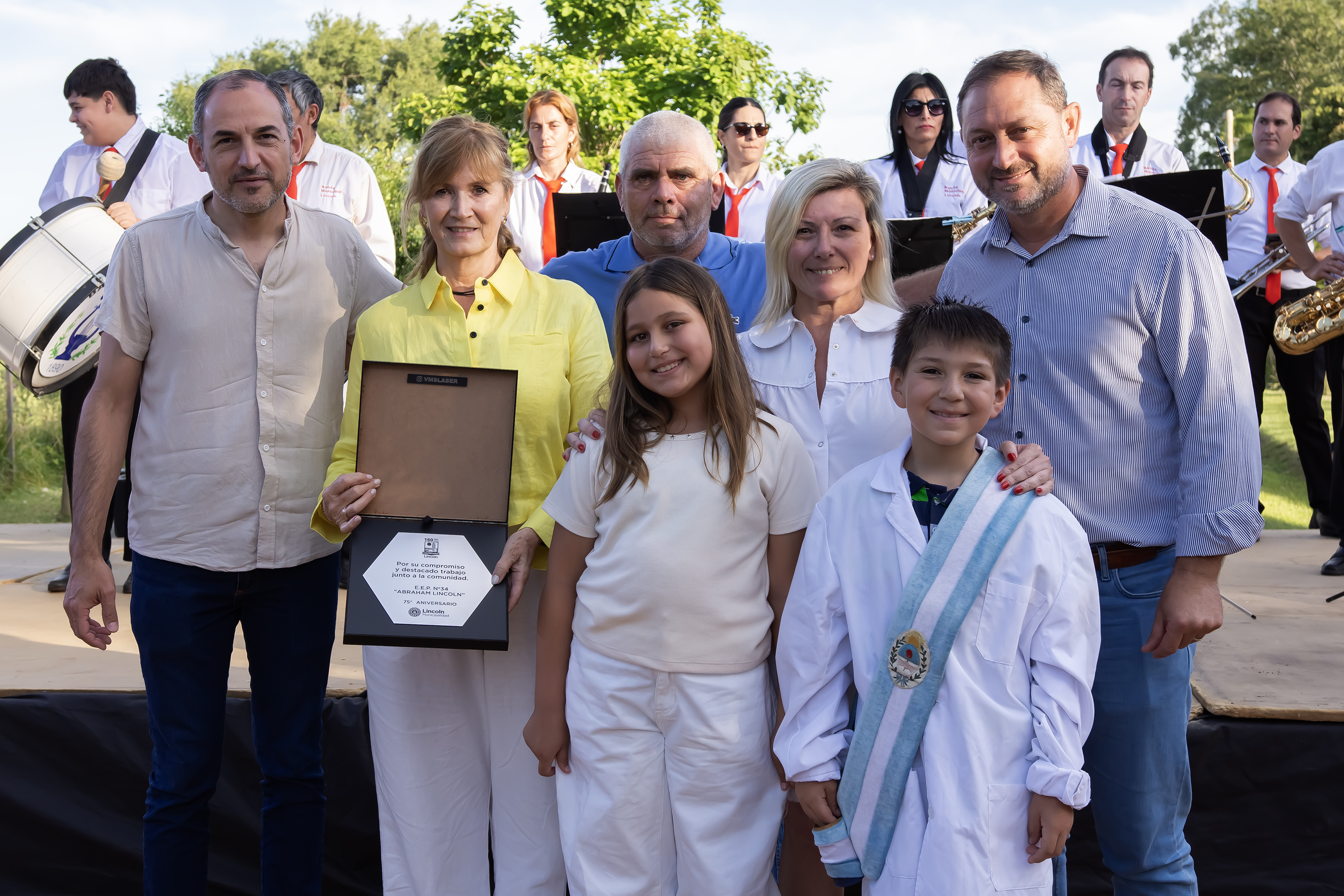 Los vecinos de Triunvirato celebraron el 116° aniversario de su localidad