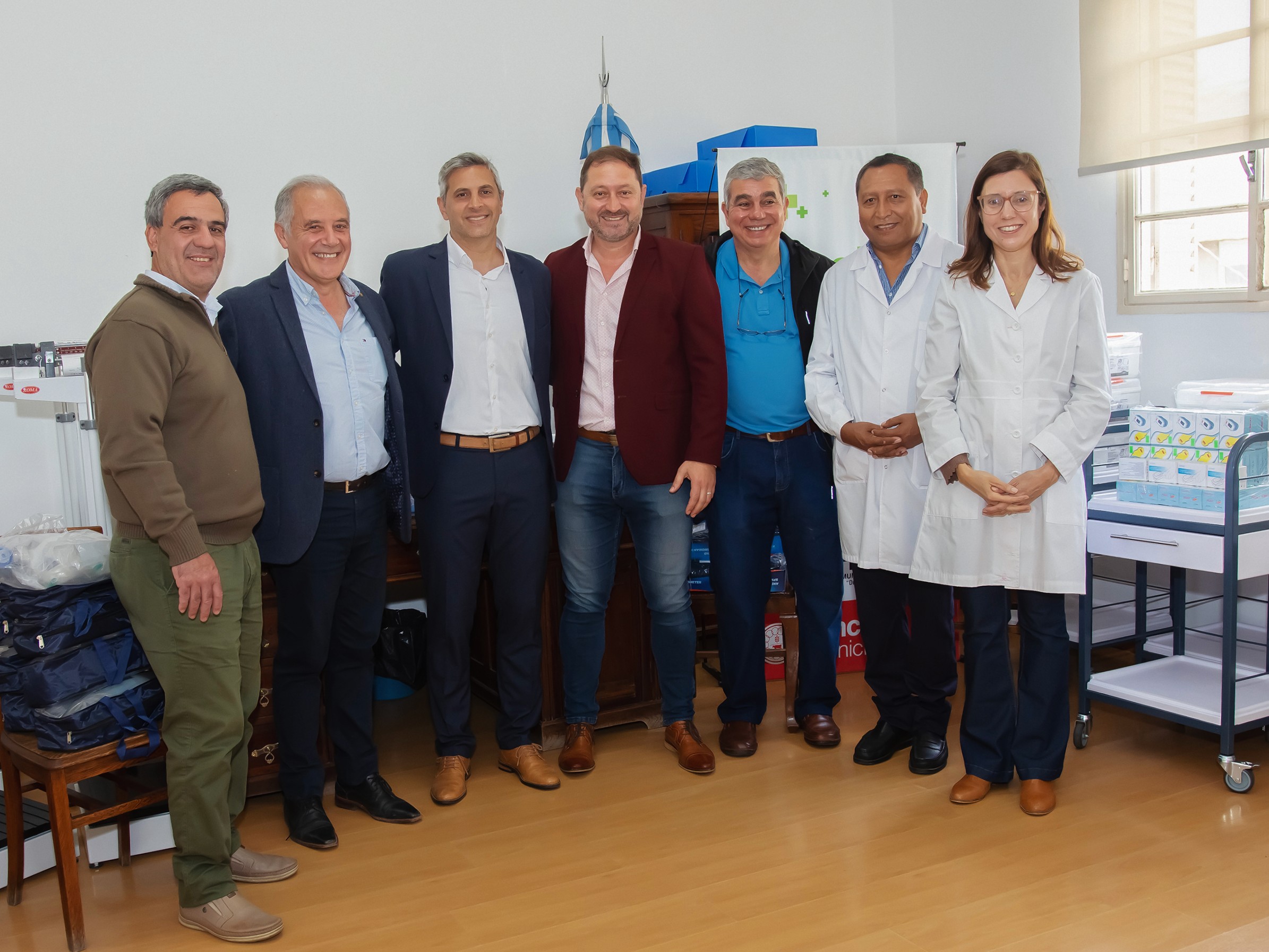 Se recibieron importantes donaciones para el Hospital Municipal y dependencias de salud del Distrito