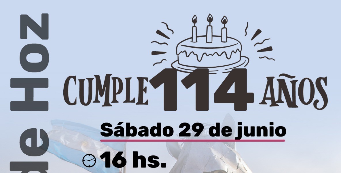 Martínez de Hoz celebra su 114° Aniversario