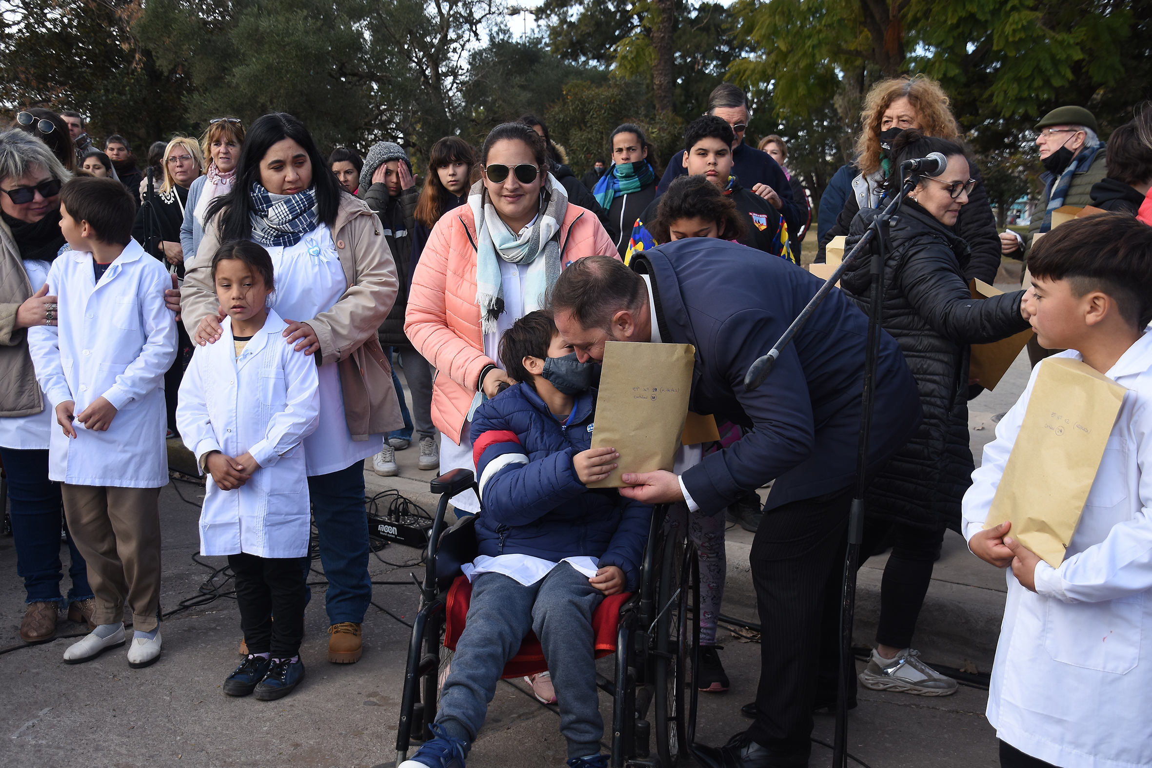 Alumnos de 4° Grado de todo el Distrito prometieron a la Bandera Nacional