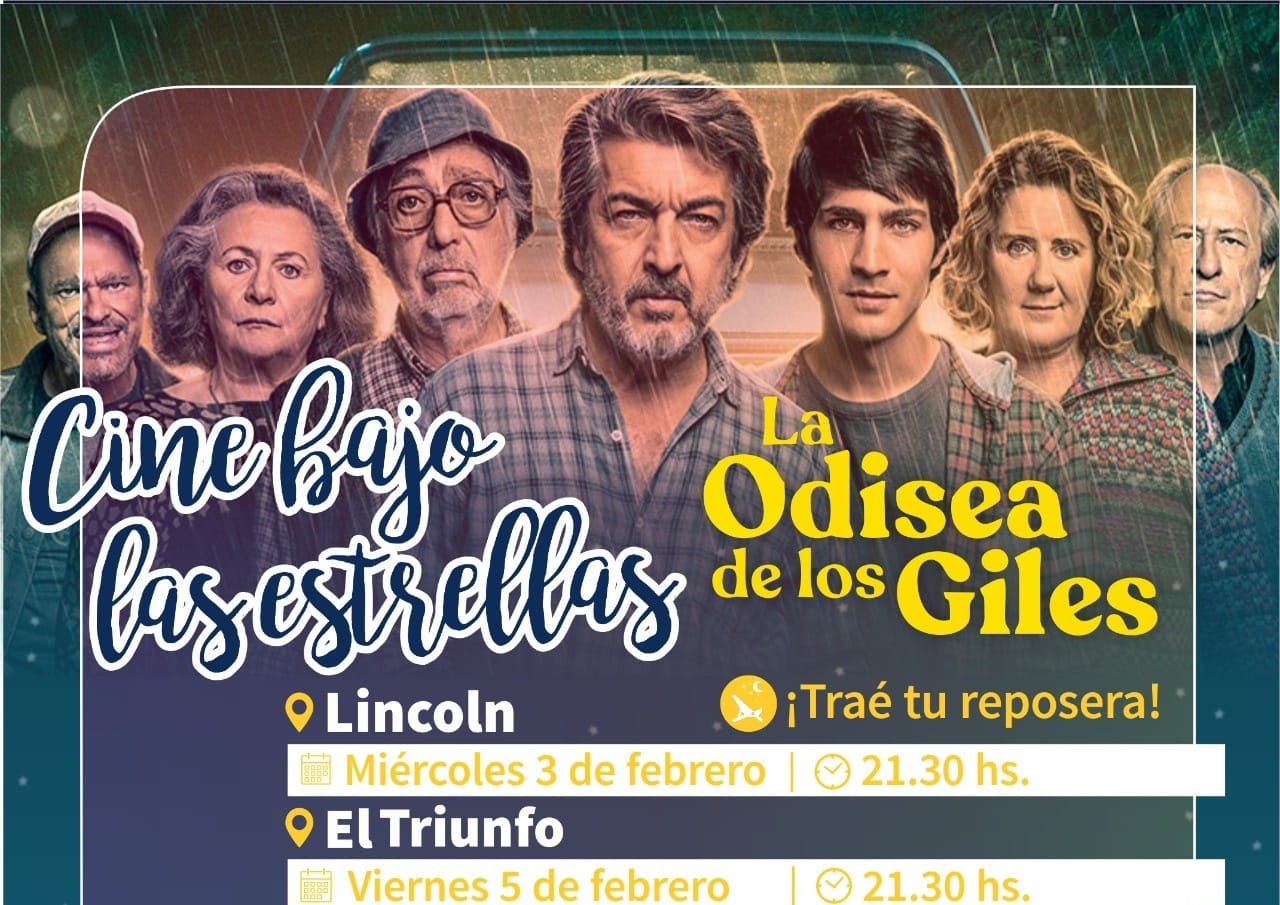 Desde este miércoles, vuelve el ciclo de “Cine bajo las estrellas”