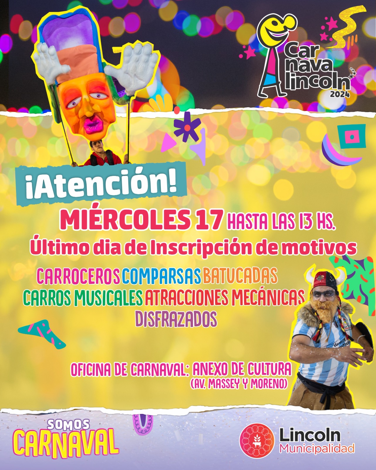 Últimos días para completar inscripciones