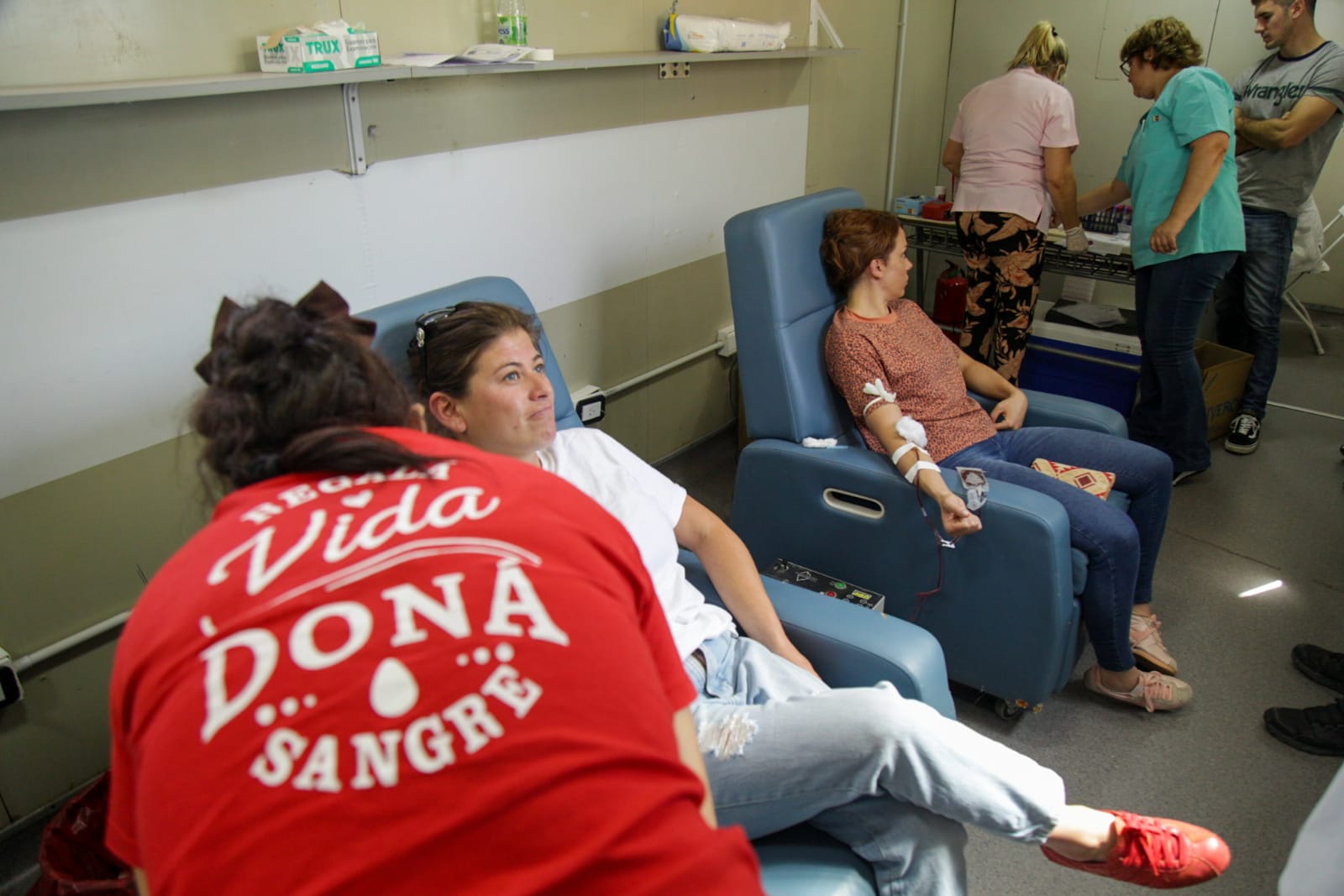 La jornada solidaria tuvo más 50 donantes voluntarios