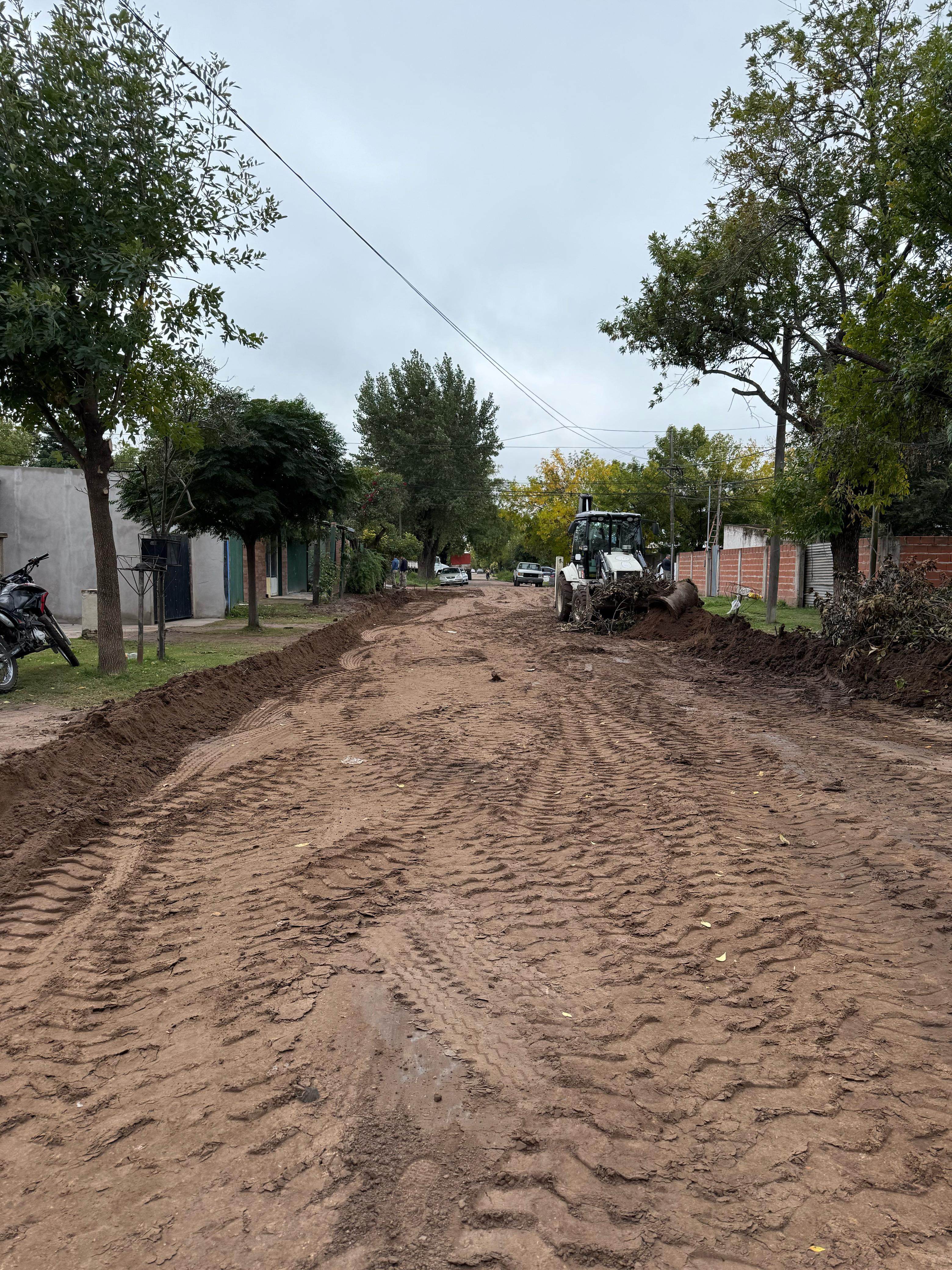 Comienza la segunda etapa para la construcción de cordón cuneta