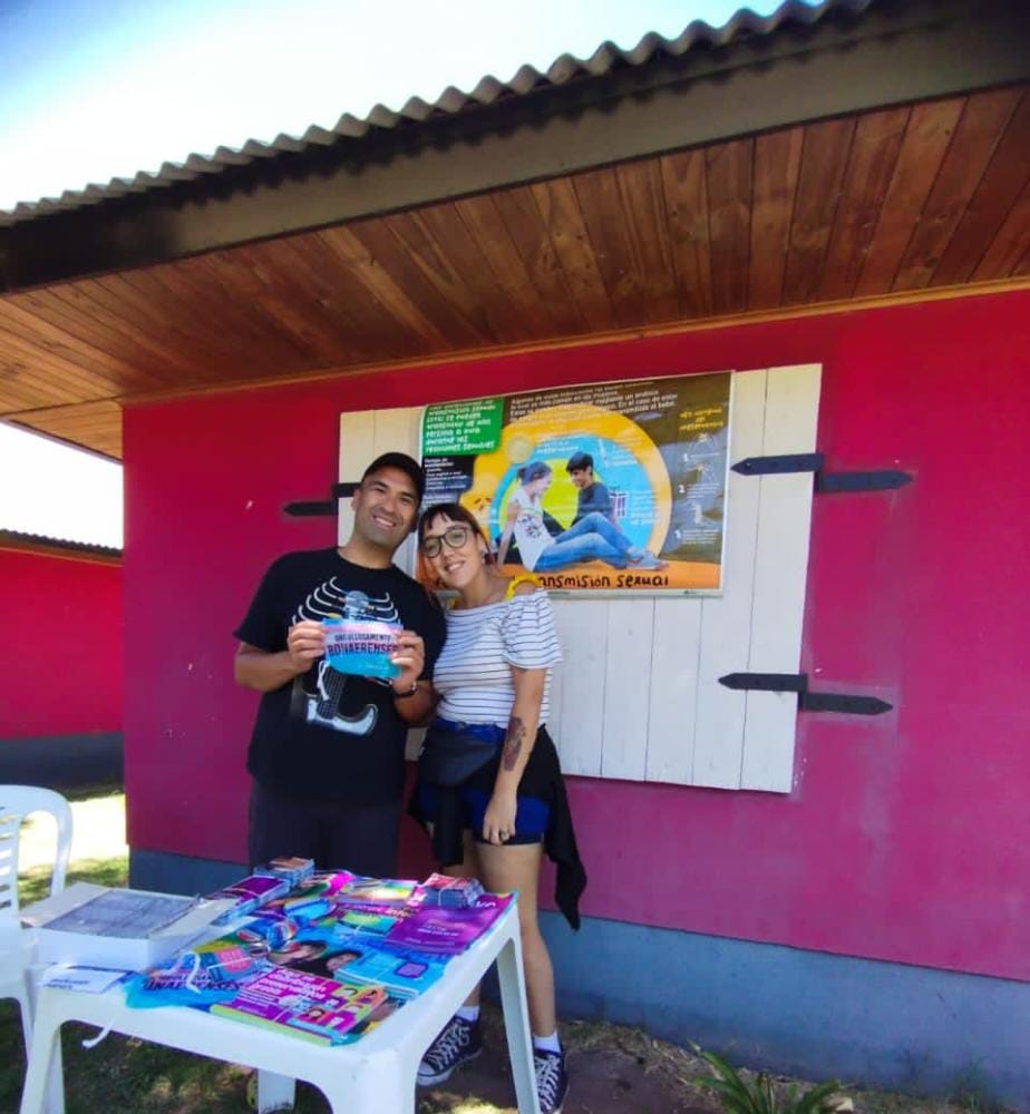 Se realizó un campamento abierto de la comunidad LGBTIQA+