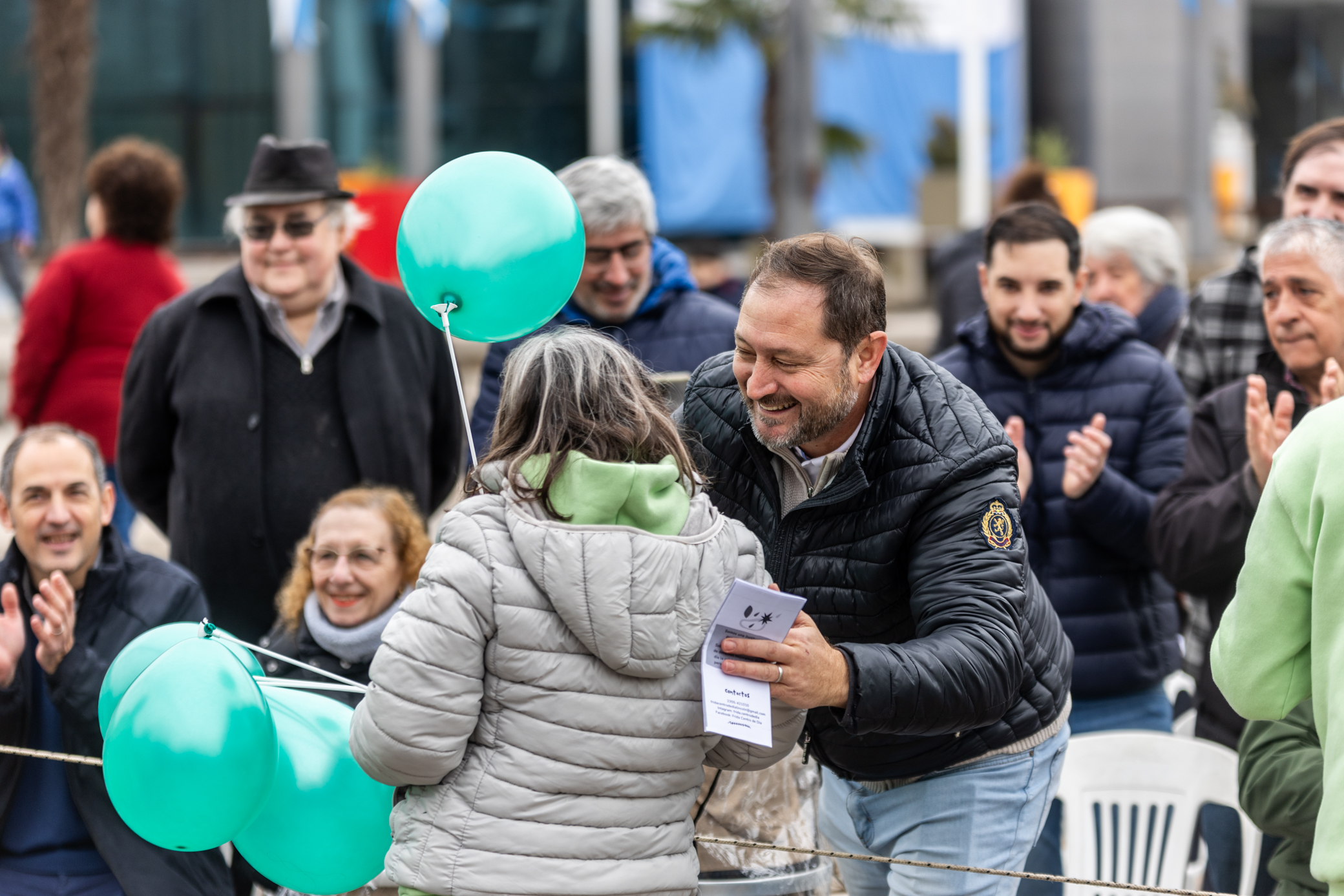 El centro se vistió de fiesta para celebrar el 159° aniversario de la ciudad y del distrito