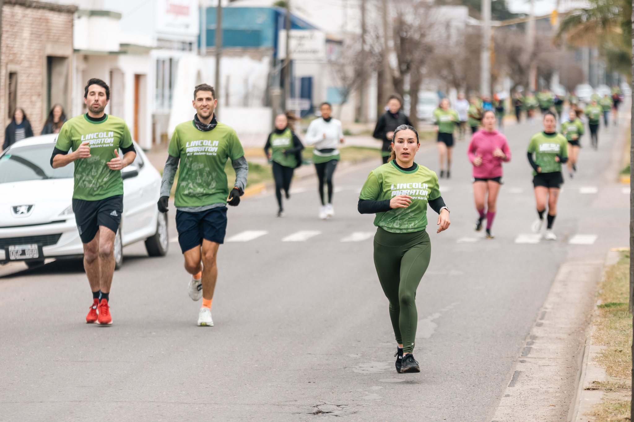 Se corrió la "Maratón 161° Aniversario" por las calles de la ciudad