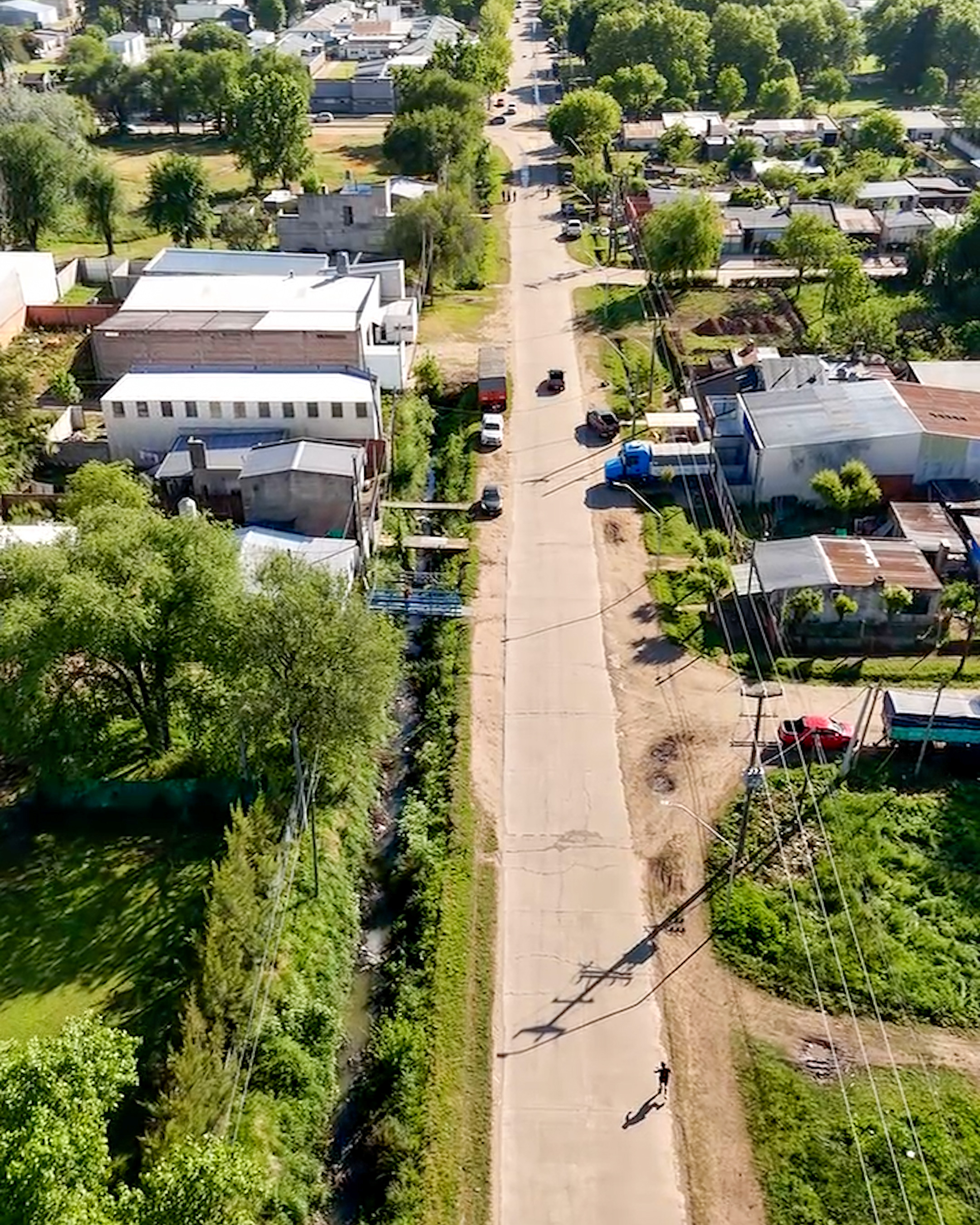 Se realizará el entubamiento del desagüe pluvial del Acceso Eva Perón