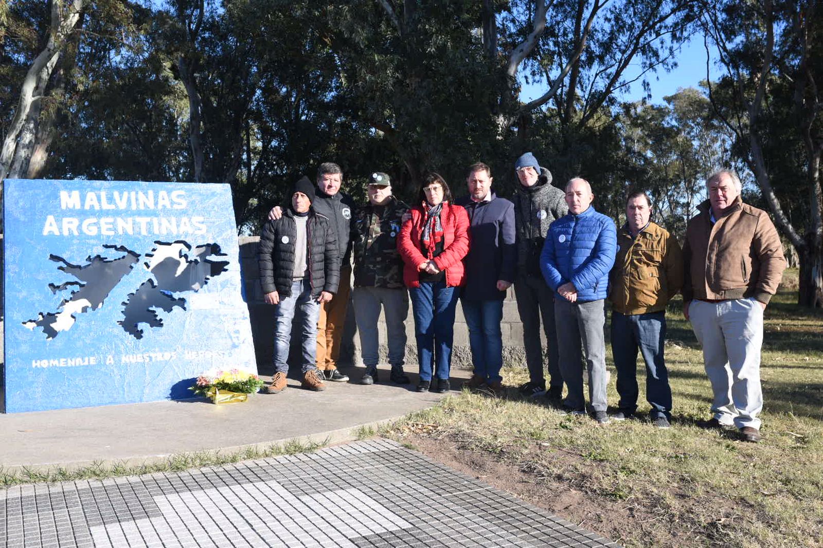 A un año de su fallecimiento, homenajearon al Héroe de Malvinas Mario Marrano