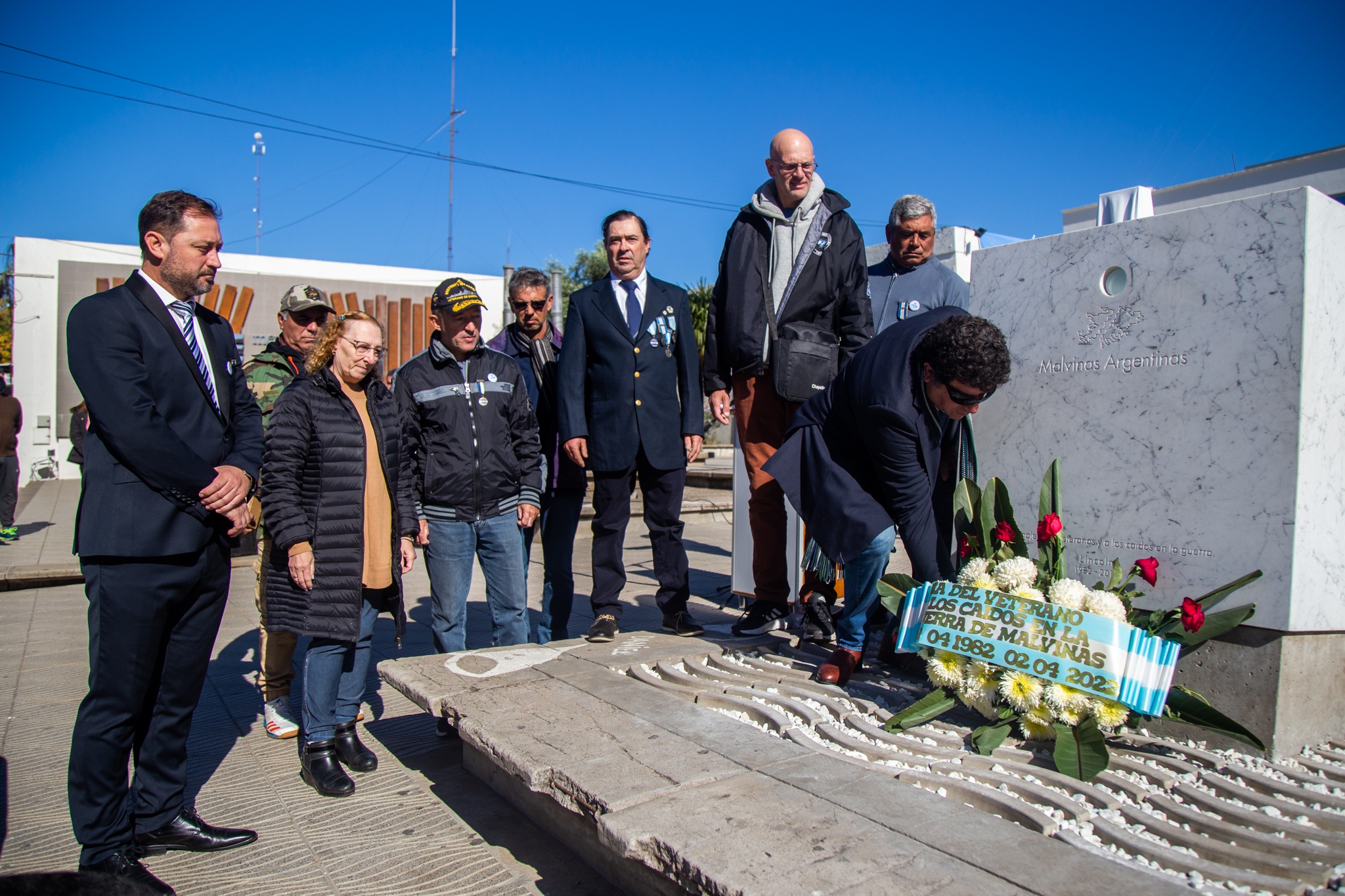 El pueblo de Lincoln homenajeó a sus héroes de Malvinas