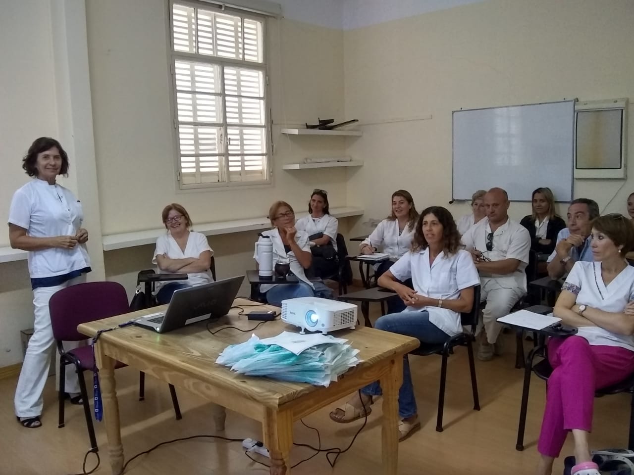Los Equipos de Salud participaron de una charla informativa sobre el Coronavirus