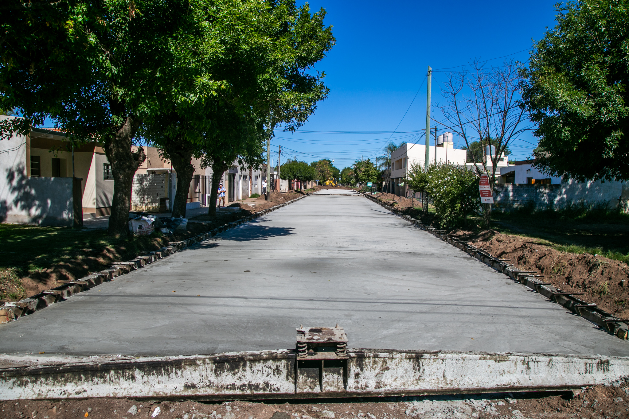 Más obras: pavimento para el barrio Sagrado Corazón, Pasteur, Roberts, Arenaza, El Triunfo y Martínez de Hoz