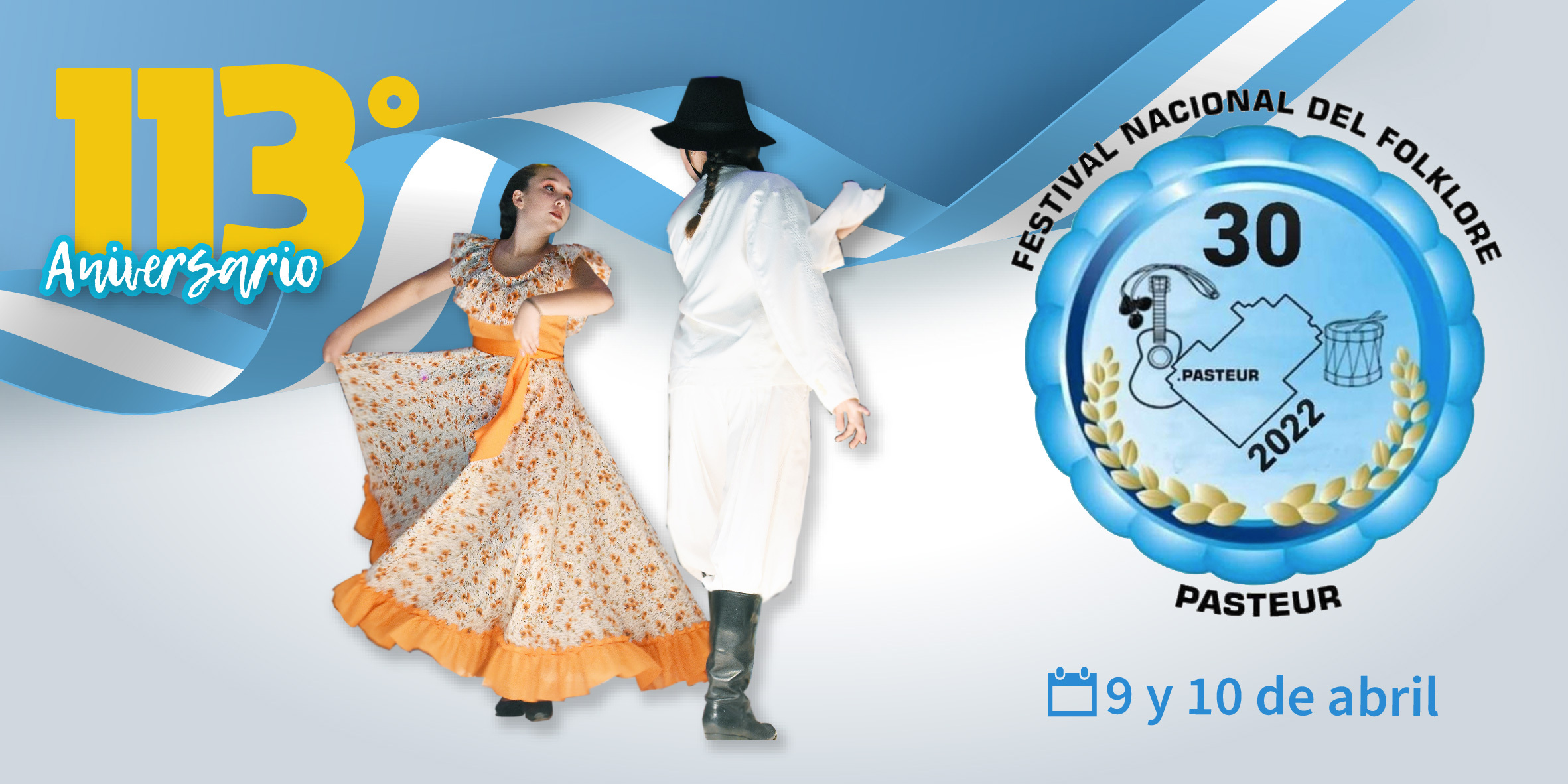 Se celebra la 30° edición del Festival Nacional de Folklore en Pasteur